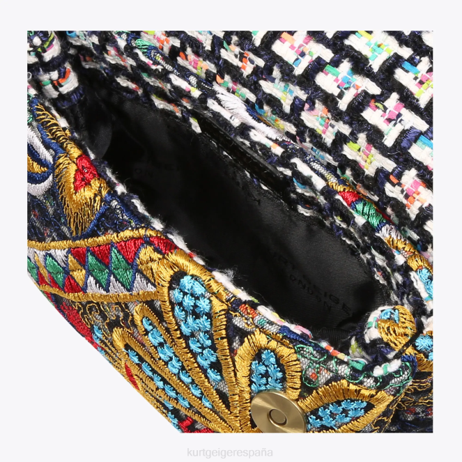 Kurt Geiger mujer mini kensington de tweed londinense 2LPR28 | bolsas varios/otros